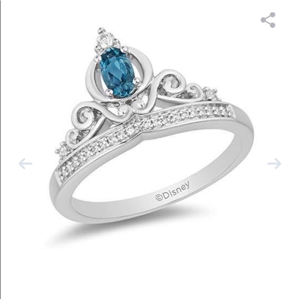 Enchanted Disney Fine Jewelry Sterling Silver Ring